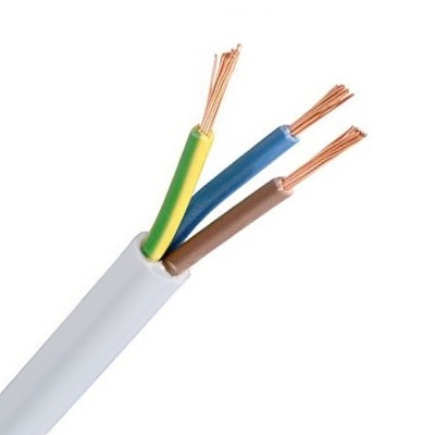 VTMB-VTLBP-VTLB H03VV-F CABLE PVC BLANC 3G0