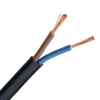 VTMB-VTLBP-VTLB H03VV-F CABLE PVC NOIR 2X0