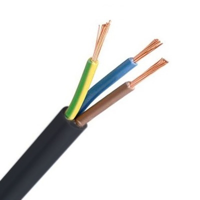 VTMB-VTLBP-VTLB H03VV-F CABLE PVC NOIR 3G0