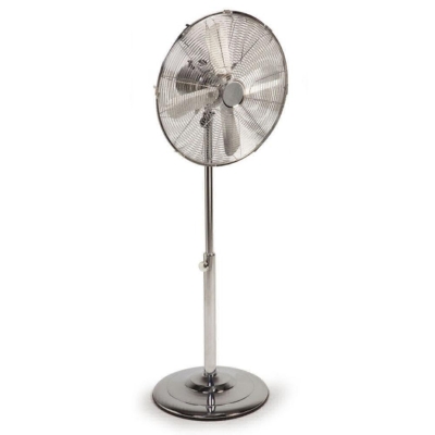 Ventilateurs de table Ventilateur sur pied 40cm 3 vit+off méta DOMO