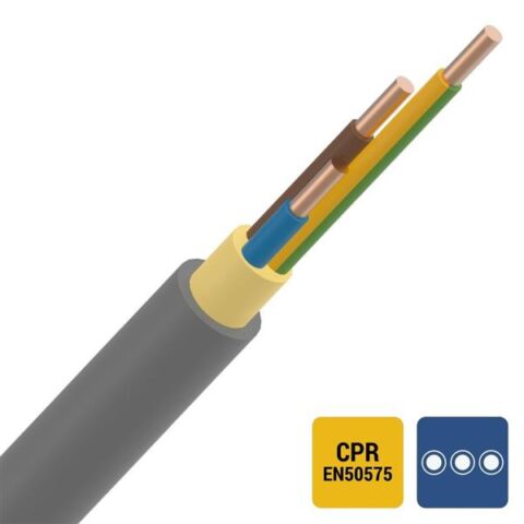 XVB 4=>25MM² SOLDE INSTALLATION PVC CCA S3D2A3 3G10MM² CABLE D'INSTALLATION