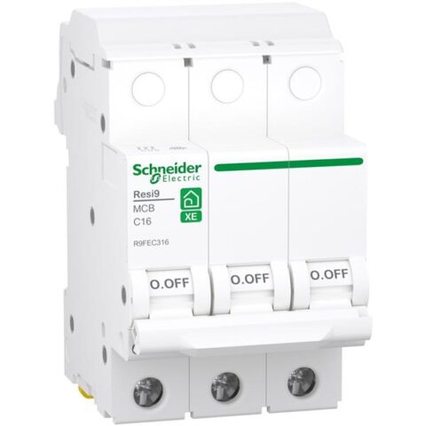 N/A Resi9 XE - 3P - 16A - C - 3000A - 230V Schneider Residential