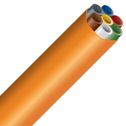 Tube HDPE fibre optique HDPE DB7 - DuraMulti 7x 14/10 mm