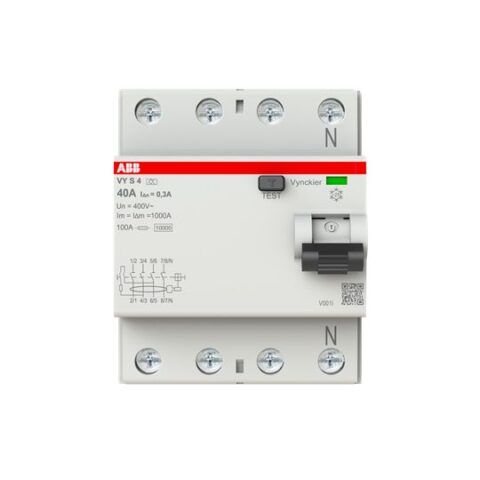 N/A Différentiel VYS 4P 40A 300mA ABB