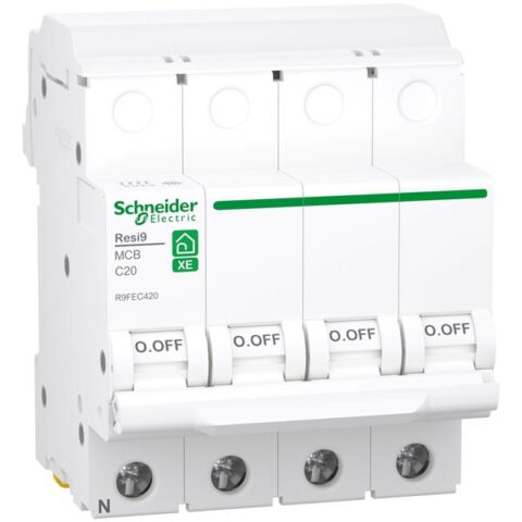 N/A Resi9 XE - 3PN - 20A - C - 3000A - 400V Schneider Residential