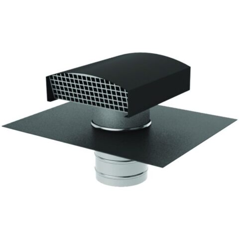 Accessoires traitement del'air UBvent anthracite d160 mm UBBINK