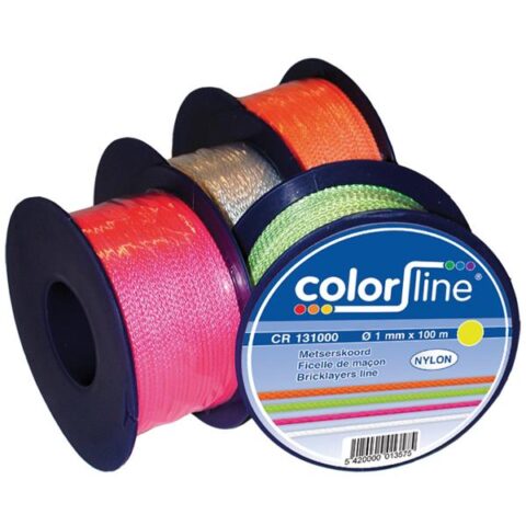 Outillage n0n-electrique Ficelle de maçon 1mm x 50m - NYLON fluo Color-Line