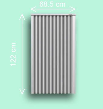 Radiateur électrique à inertie SL250 2