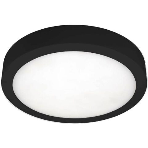 N/A MOON CCT rond diam. 300mm 24W noir IP54 UNI-BRIGHT