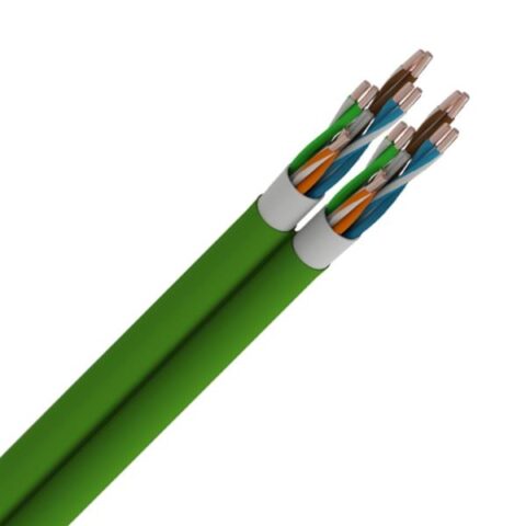 FTP cat5E (non acs) U/UTP CAT6A 2x4P LSOH Cca-s1