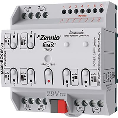 KNX Zennio MAXinBOX 66 v3 Zennio