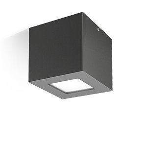 Plafonnier apparent LED QUASAR 10 CEILING 5W 3000K sym EW ant TECHNOLUX