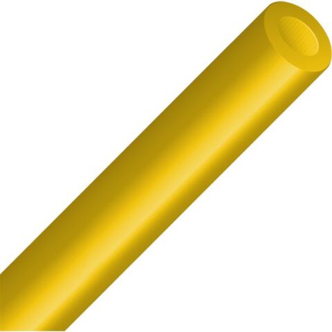 Tube HDPE fibre optique Microduct DB transparant-yellow 12x2