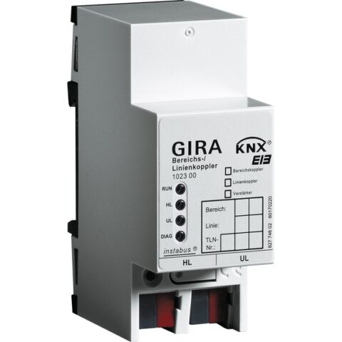 KNX Coupleur ligne domaine KNX rail DIN GIRA