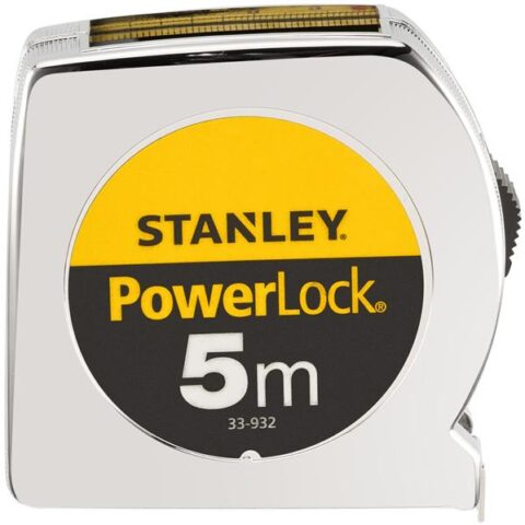 Outillage n0n-electrique Metre Ruban Powerlock 5m - 19mm lecture STANLEY