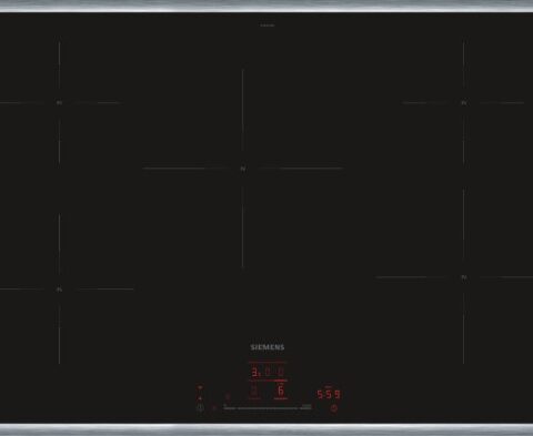 Table de cuisson 4 zones Taque à induct 80cm powerInd Siemens ménagé