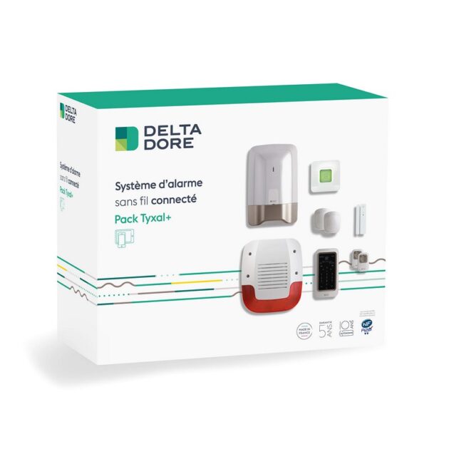 alarme delta dore tyxal + pack préconfiguré