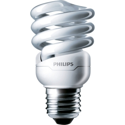 Compact fluo intégré Tornado spiral 12W WW E27 220-240V 1PF/6 PHILIPS