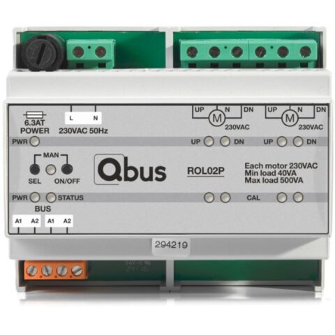 Domotica Module de volet avec positionnement Qbus