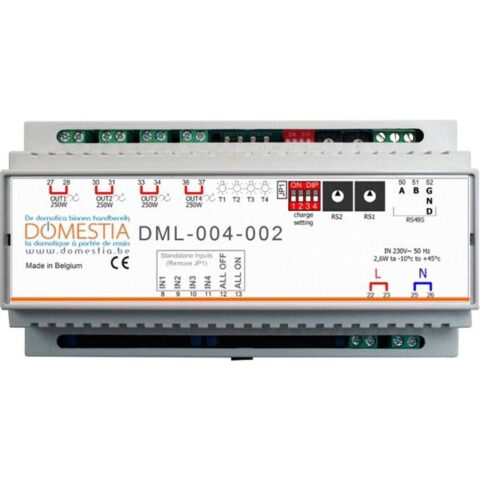 Domotica Module d'extension 4 sorties télévariées Domestia