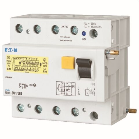 Interrupteurs differentiels Disj.protection 4P 300mA EATON