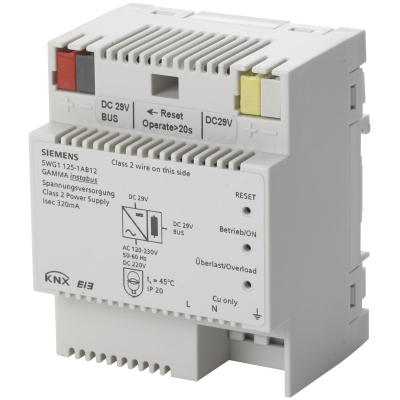 KNX Alimentation N125/12 320mA SIEMENS