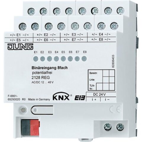 KNX MODULE ENTREE BINAIRE 8 CANAUX Jung