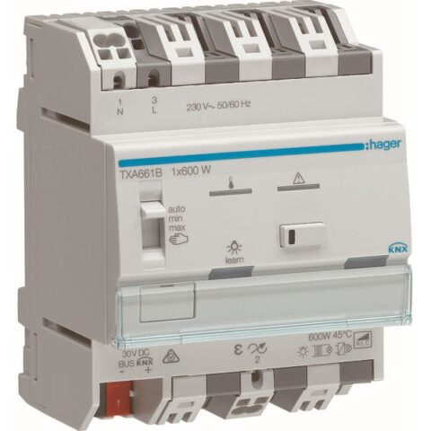 KNX Module de sortie p. l'éclairage variable HAGER