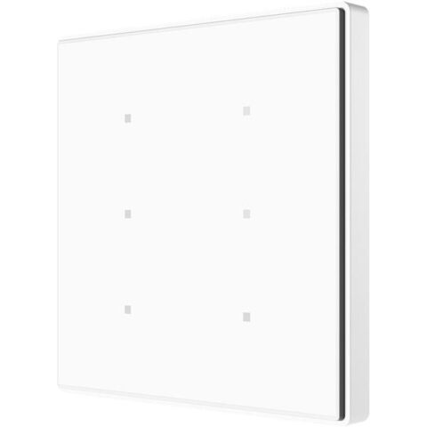 KNX Square TMD - 6 boutons + therm. (blanc) Zennio