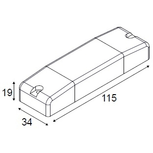 LED allimentations LED gear 350mA 15W MODULAR