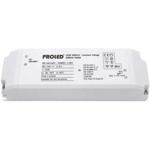 LED allimentations PROLED Voeding triac dim. 24VDC/100W ProLED