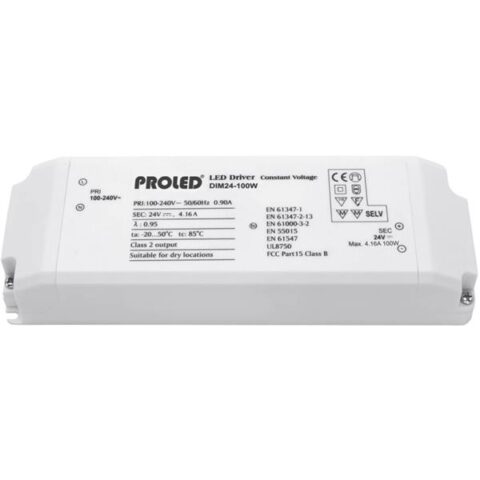 LED allimentations Switching Power Supply - 24Vdc - 50 W ProLED