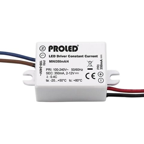 LED allimentations Switching Power Supply 350mA 4W ProLED