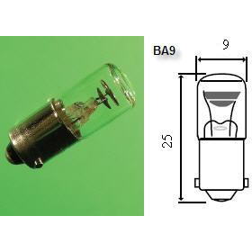 Lampes de signalisation N75839 Neon Ba9s 10x26mm 220V 1