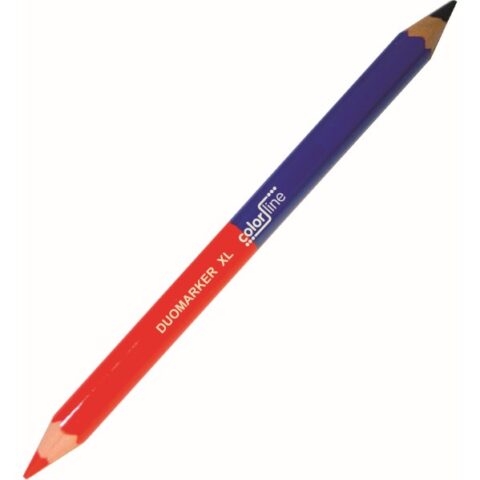 Outillage n0n-electrique Crayon rouge/bleu XL PRO 400 12mm Color-Line