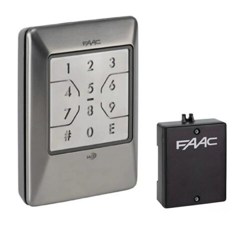 Ouvre porte gar.+ouvre-portail KIT XKP B INOX + INTERFACE BUS FAAC