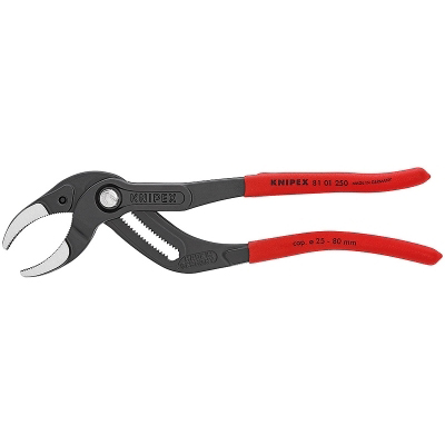 Pinces + accessoires Pince siphons/connecteurs Ø 25-80mm KNIPEX