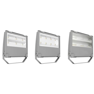 Projecteurs LED GUELL 3/S/W 317W 4000K DIM1-10V Gris TECHNOLUX