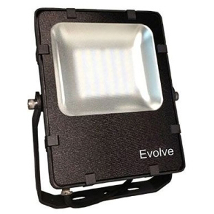 Projecteurs LED Proj LED Evolve SMD asym 3000K 48W noir TECHNOLUX