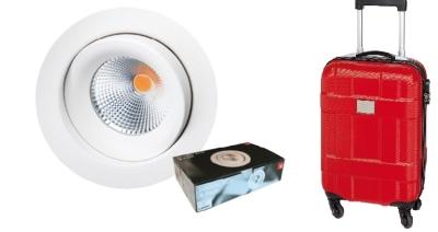 Spot encastré LED Pack 8x Junistar Eco 2700K blc + sac SG Lighting