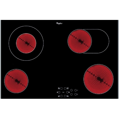 Table de cuisson 4 zones Taque céramique 77cm WHIRLPOOL