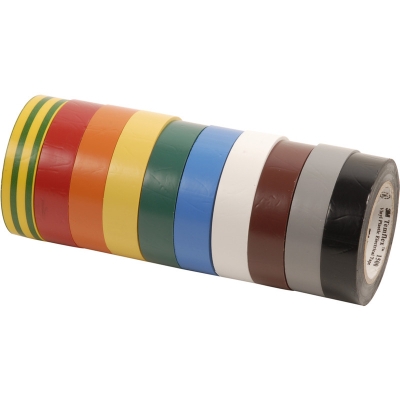 Tapes speciaux Temflex 1500 ruban 15mmx10m arc-en-ciel 3M