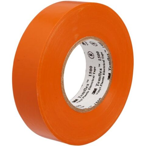 Tapes speciaux Temflex 1500 ruban 19mmx20m orange 3M