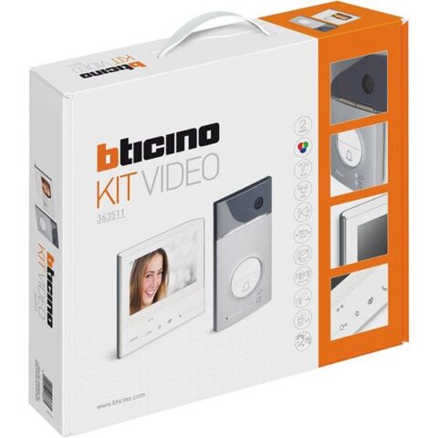 Videophonie Kit vidéo couleur 1BPLinea3000+Classe300 BTICINO