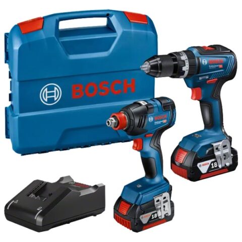 Outillage electr.+ accessoires Combipack 18V GSR + GDR Bosch Professional