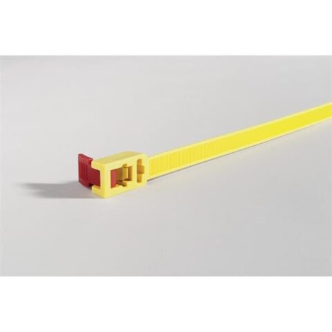 Colliers de fixation pvc SpeedyTie (RTT750HR)-PA66-RD/YE Hellermann Tyton