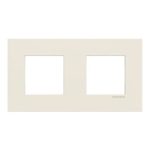 N/A Plaque de recouvr. double blanc 71 mm ABB