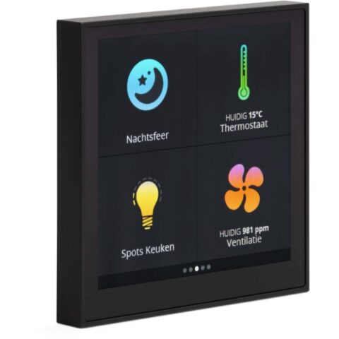 Domotica RoomMate Controller Black Qbus