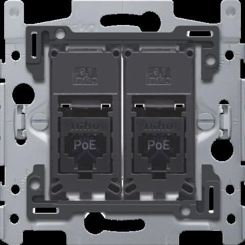 N/A 2 CONNEXIONS RJ45 UTP NIKO