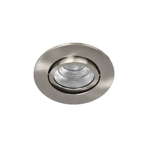 Spot encastré LED ALEX RDX 6W 600Lm 38° IP65 DIM NICKEL S INDIGO